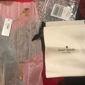 Kate Spade ♠️ It’s a tie bow pendant necklace